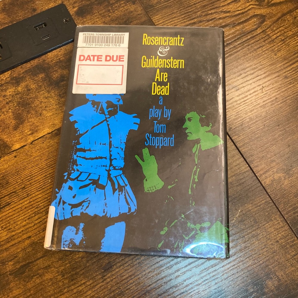Rosencrantz and Guildenstern Are Dead Tom Stoppard 3rd Prnt 1967 HC DJ Hardcover